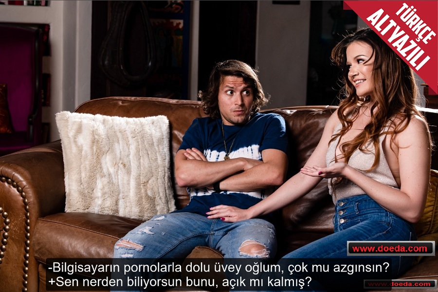 Şirkette Uykusu Kaçan Üvey Kız Porno