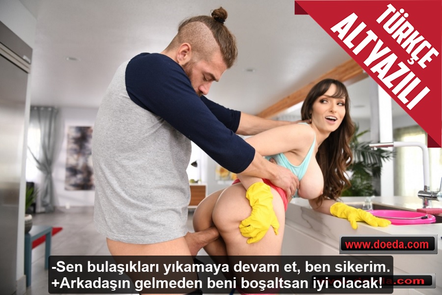 Arkadaşının Karısını Mutfakta Sikiyor