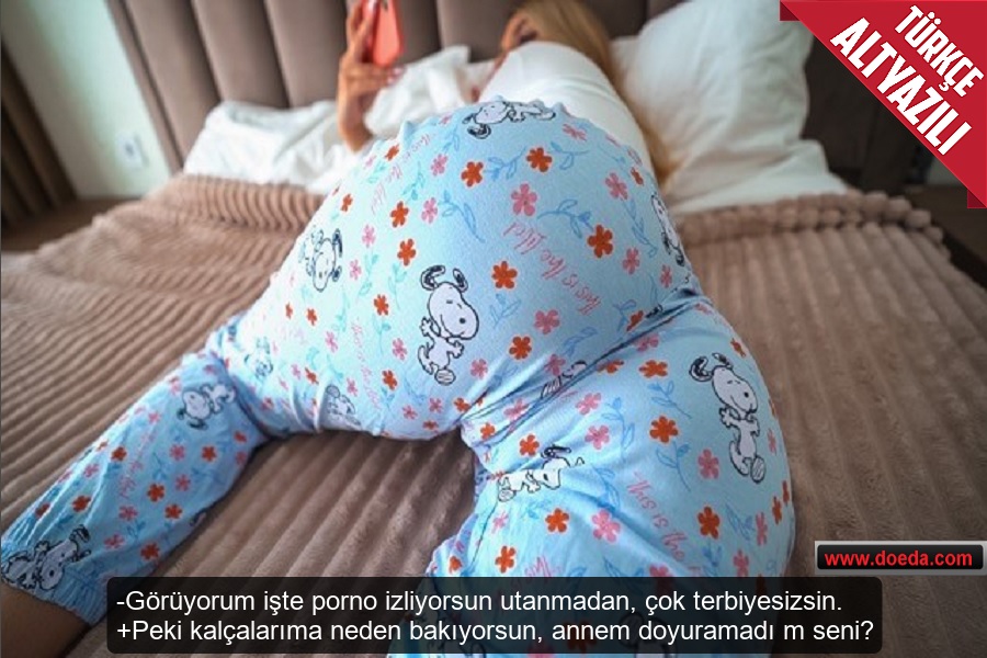 Annesinin Sevgilisinin Gıcıklığını Kalçalarıyla Hipnoz Ederek  