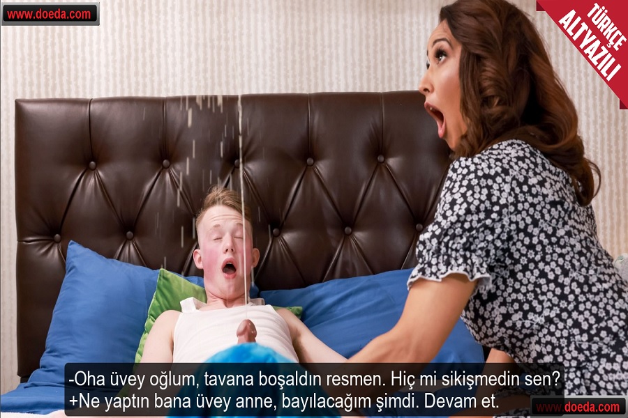 Şirkette Uykusu Kaçan Üvey Kız Porno