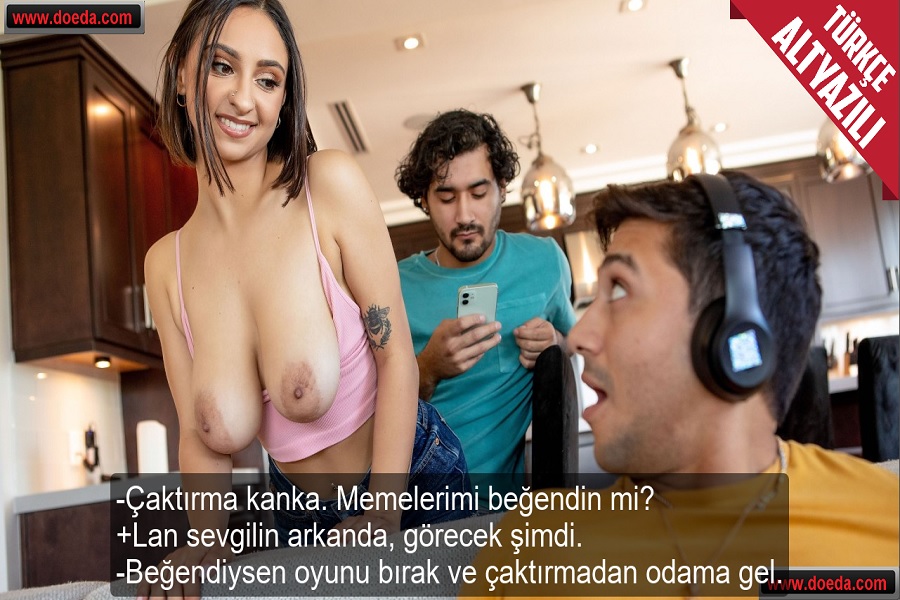 Bedaca Porno Kocası Gotunu Sikmeyince Komşusuna Siktirdi