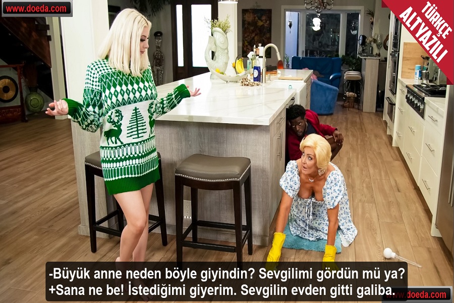 Yaşlı Kadın Zenci Adam Porno Flimi