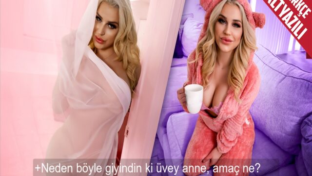 Şirin ve Tatlı Kostümler Giyen Yeni Üvey Annesini İlgi Manyağı Yaptı